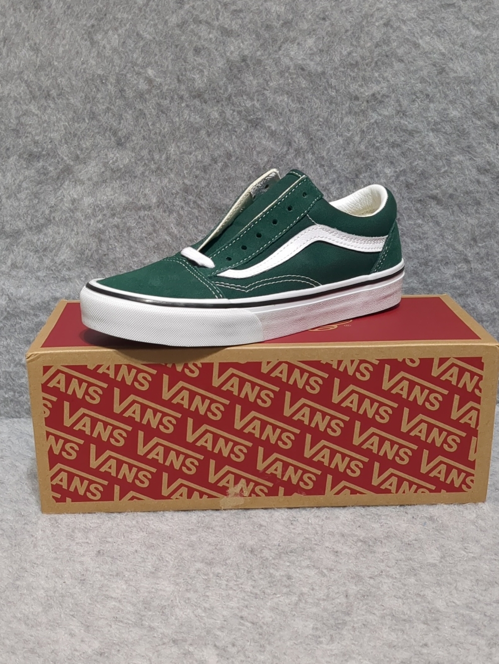 VANS OLD SKOOL SCARAB Theory Emerald GREEN Women’s Sz 7 NIB - Picture 3 of 9